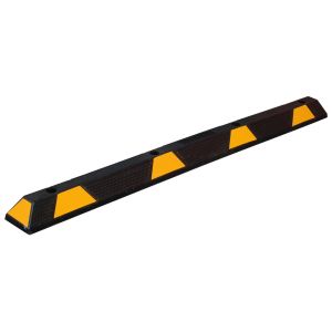 72" Garage Rubber Car Ramps Wheel Stopper