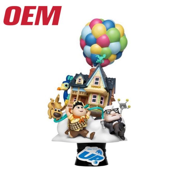 Customized 15cm Scene Collection Toys With Base OEM PVC Classical Desk Decoration Figurines Made Plastic Models Factory