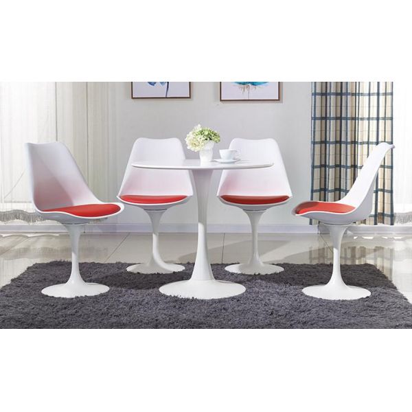 Tulip chair/simple dining chair/modern leaning chair can rotate dining chair to receive guests leisure negotiation chair