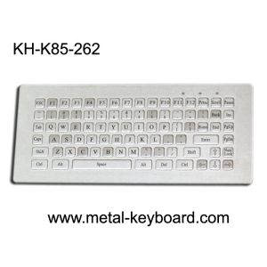 Water Resistant Stainless Steel Industrial Metal Keyboard 85 Keys Without Mouse
