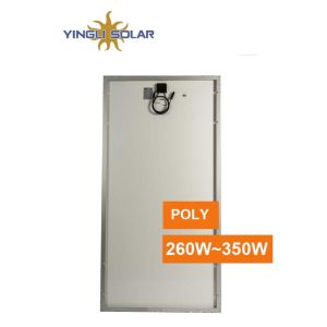 72 Cells 5bb Poly 340w White Backsheet Yingli Solar Panel