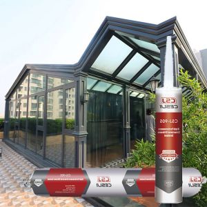 Vertical / Horizontal Structural Silicone Adhesive 250ml/Min Extrusion Zero