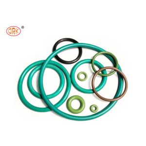 Green FVMQ Fluorosilicone Heat Resistant O Ring Manufacturer For Refining Oil Equipment