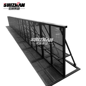Concert Metal Crowd Control Barrier Anti Slip 1x1.2x1.2m
