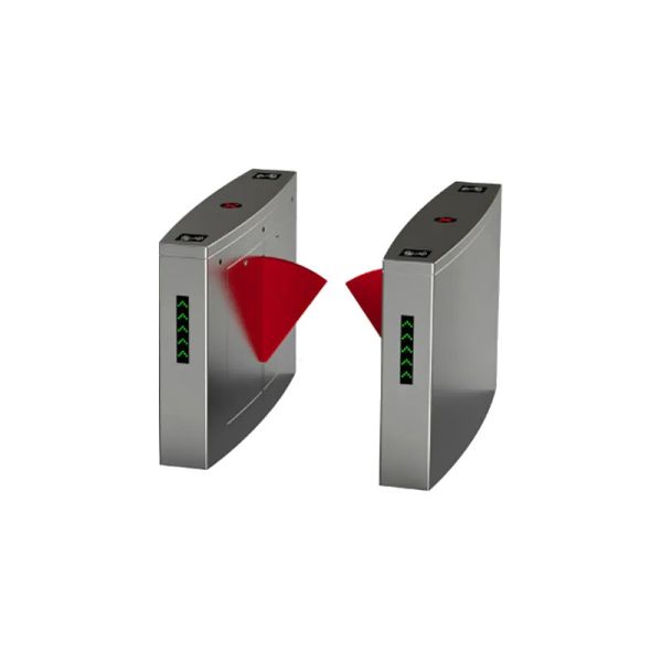 Buy Waist High Security Flap Turnstile Gate Gym Retractable Speed Gate Turnstile at wholesale prices