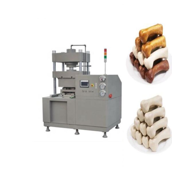 Buy Natural Sheepskin Rawhide Bone Pressing Machine Dog Bone Snacks Making Machine for Dog Dental Care at wholesale prices
