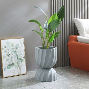 Customed Fiber Clay Planter