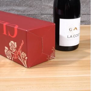 ISO9001 Biodegradable Packaging Box Pantone Color Custom Printed Wine Boxes