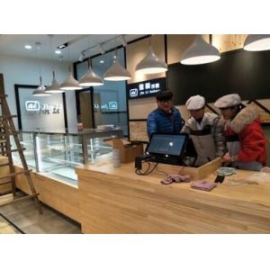 Quality Large Capacity Bakery Bread Display , Bread Counter Display Simple Structure for sale