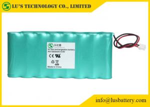 China 9.6V 1300mah AA NIMH Rechargeable Battery Pack OEM / ODM Acceptable on sale