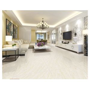 China 600x600mm Polished Porcelain Tiles White Grey AAA Grade on sale