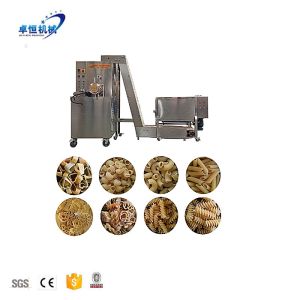 Electric Macaroni Extruder Pasta Making Machine Line Stainless Steel Constructio