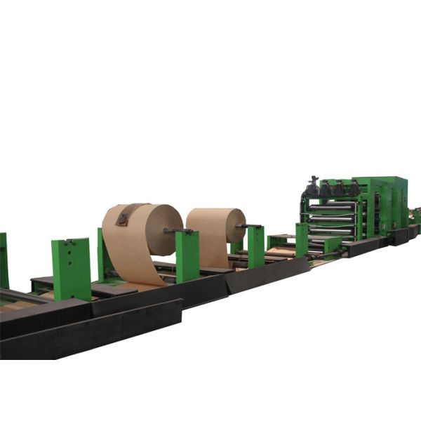 Double Strengthen Sheet Bottom Sealing Starch Bag Manufacturing Machine With