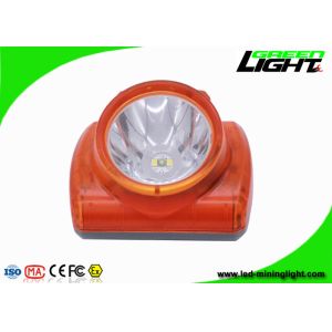 Explosion Proof Miners Lights For Hard Hats , Lightweight Led Miners Cap Lamp