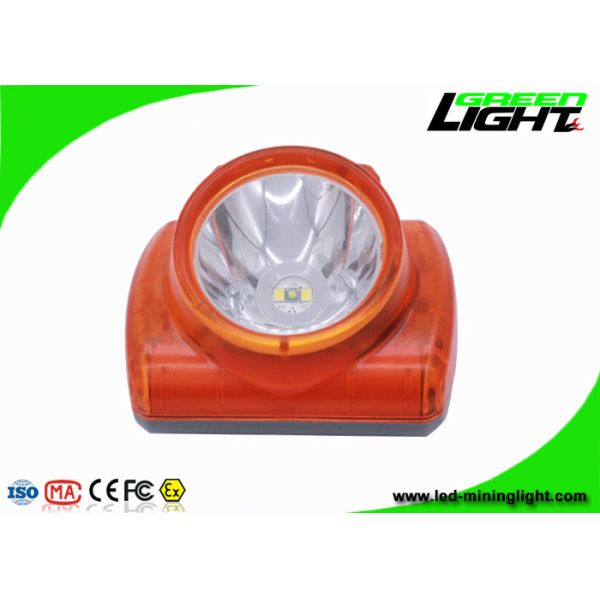 Explosion Proof Miners Lights For Hard Hats , Lightweight Led Miners Cap Lamp