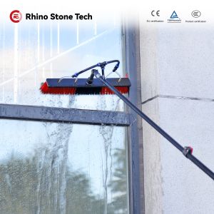 Manual Telescopic Rod Water Fed Pole Rooftop Solar Panel High Glass Window