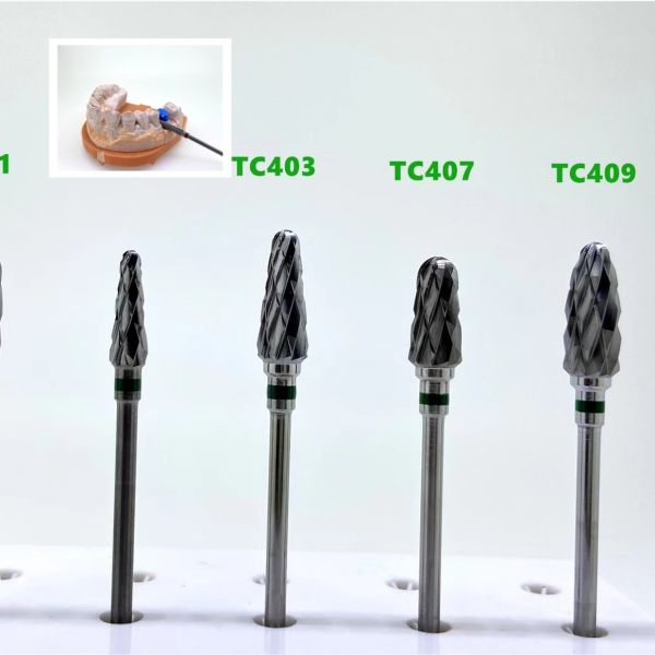 Buy OEM Dental Diamond Burs Medium Grit For Grinding / Polishing Dental Materials at wholesale prices