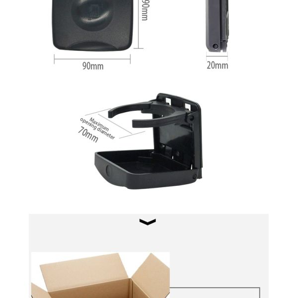 Universal folding style cup holder for electric car tricycle car electric three wheel modified cup holder