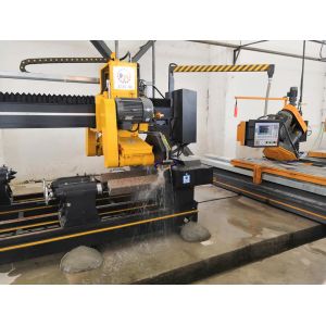 Metal Material Four Pcs Baluster Cutting Machine AC Power Supply