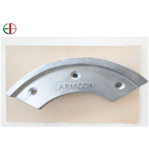 High Cr Casting Wear Plate HRC58 50 Mm Thick Tempered Martensite Microstructure