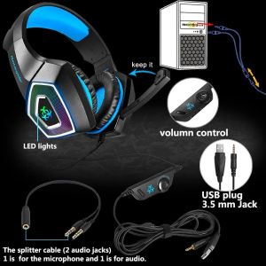 Hunterspider V1 DC5V 117dB 3.5mm USB Gaming Headset