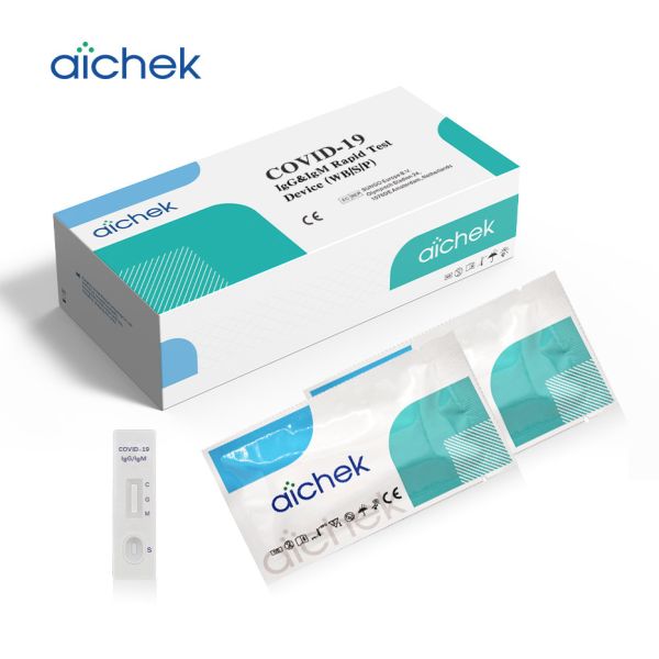 Buy 15min IgG IgM Antibody Test SARS-Cov-2 Rtk Blood Test Customized at wholesale prices