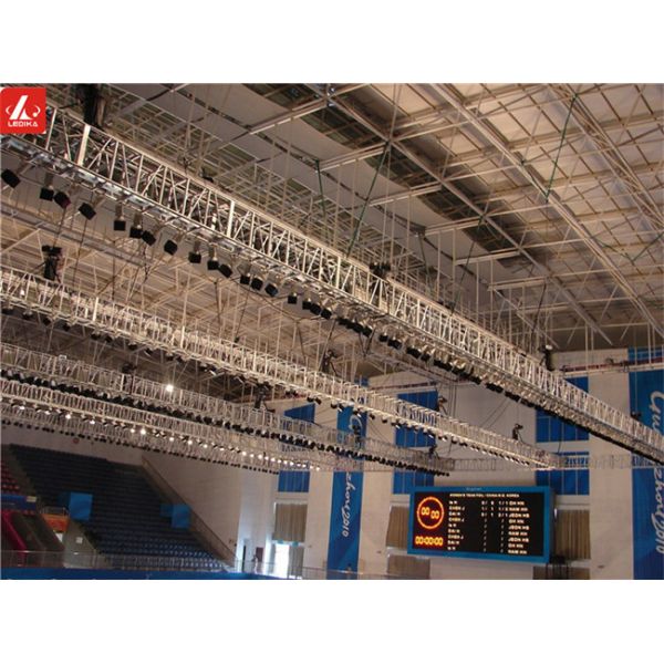 Stage Truss Systems Aluminum Square Truss For Outdoor Parties Length 0.5 - 4m