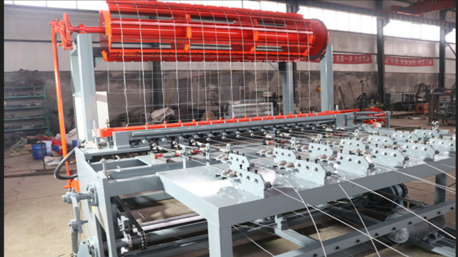 China Durable 380v Automatic Wire Mesh Welding Machine High Output on sale