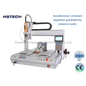 Quality Silver Screw Fastening Machine / Screw Lock Machine 55KG 2000rpm for sale