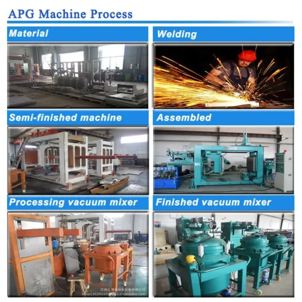 APG Machine for Making Transformers and Insulators