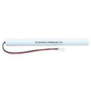 Rechargable NiCd Emergency Exit Light Batteries 7.2 V D4000mAh