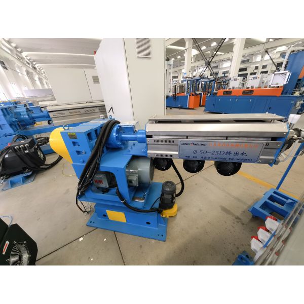 Buy 120mm Screw Cable Extruder Extrusion Line PVC PE XLPE LSZH at wholesale prices