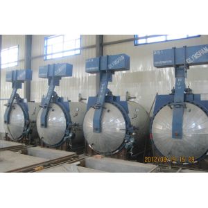 Saturated Steam Wood Chemical Autoclave / Wood Block Machine , High Temperature