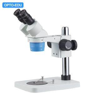 45° Binocular Head Stereo Optical Microscope , 10x - 80x Stereo Binocular