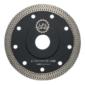 115mm Mesh Thin Turbo Disc Porcelain Ceramics Diamond Tools Cutting Disc Cutter