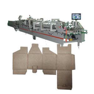 Automatic Carton Box Folder Gluer Machine for Corrugated Boxes Stable and
