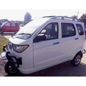 3c High Speed Body Closed Gasoline Electric Tricycle