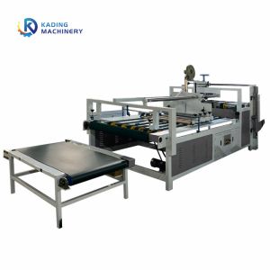 Semi Auto Corrugated Box Folder Gluer For 2600mm 2800mm Carton Box With Manual