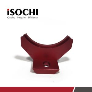 Red Pressure Foot Cup Fixed Block For PCB CNC Anderson / AEMG Routing Machine