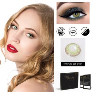 Custom Prescription Colored Contacts Toric Brown Blue For Light Eyes