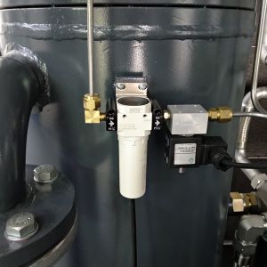 Axial flow Fan IP55 Two Compression Screw Air Compressor With IE4 Permanent