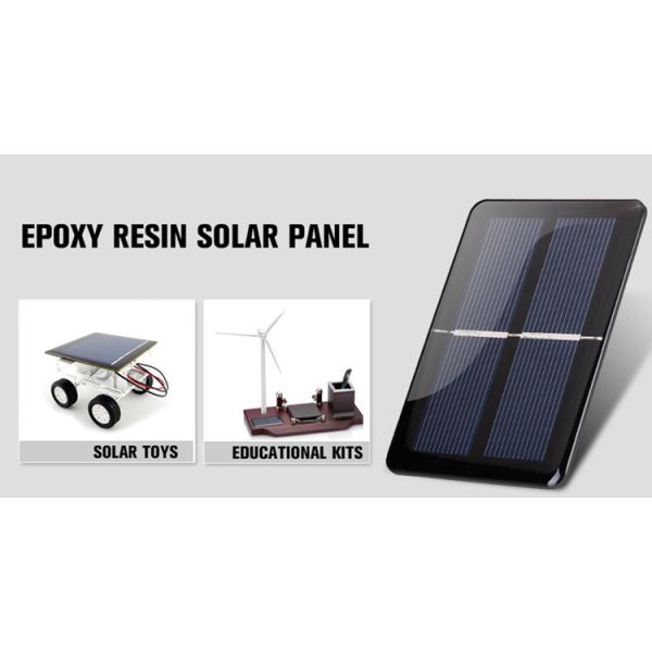 1W 2W 3W 1V 2V 3V 5V Epoxy Resin PET Mini Solar Panels