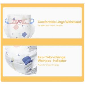 light and soft diaposablle tape diaper with Yeebo Diaper