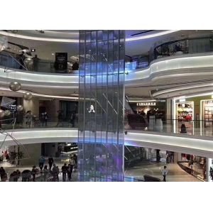 Outdoor Transparent P7.81 4500cd SMD1921 Led Mesh Curtain