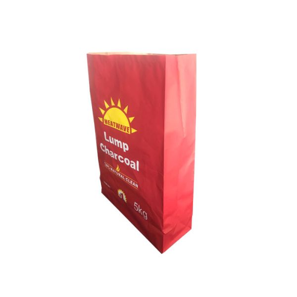 Buy Environmental Friendly Multiwall Paper Bags Custom 5kg Charcoal Bags at wholesale prices