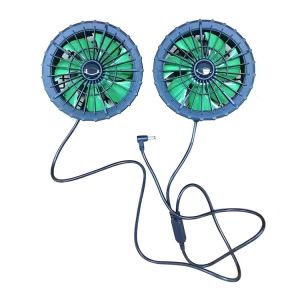 Plastic Air Conditioned Shirt Cooling Fan Jacket 40DB for Outdoor