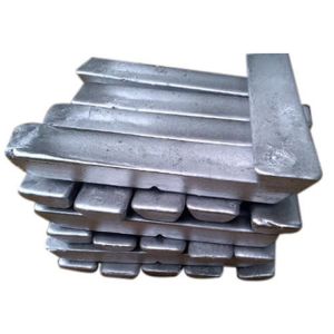 High Pure 99.9% Aluminum Metal Ingot Size Customized ISO