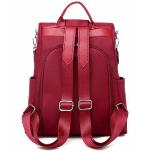 3d Embroidery Dragonfly Travel Polyester Womens Fashion Backpack