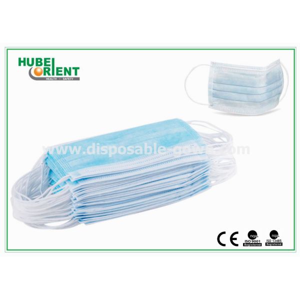 Buy CE MDR Disposable Medical Nonwoven Face Mask With Earloop at wholesale prices