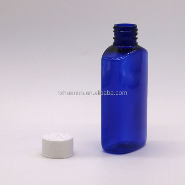 Base Material PET 120ML Square Sterile Cough Syrup Oral Liquid Bottle Child Safety Cap